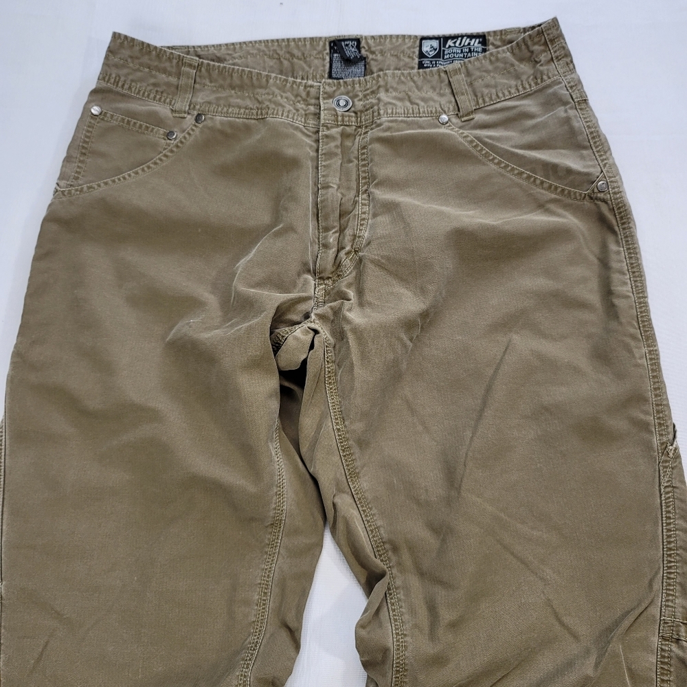 Kuhl Pants Mens 34x32 Brown Outrage Hiking Outdoor Free Ryde Waist - Picture 2 of 10